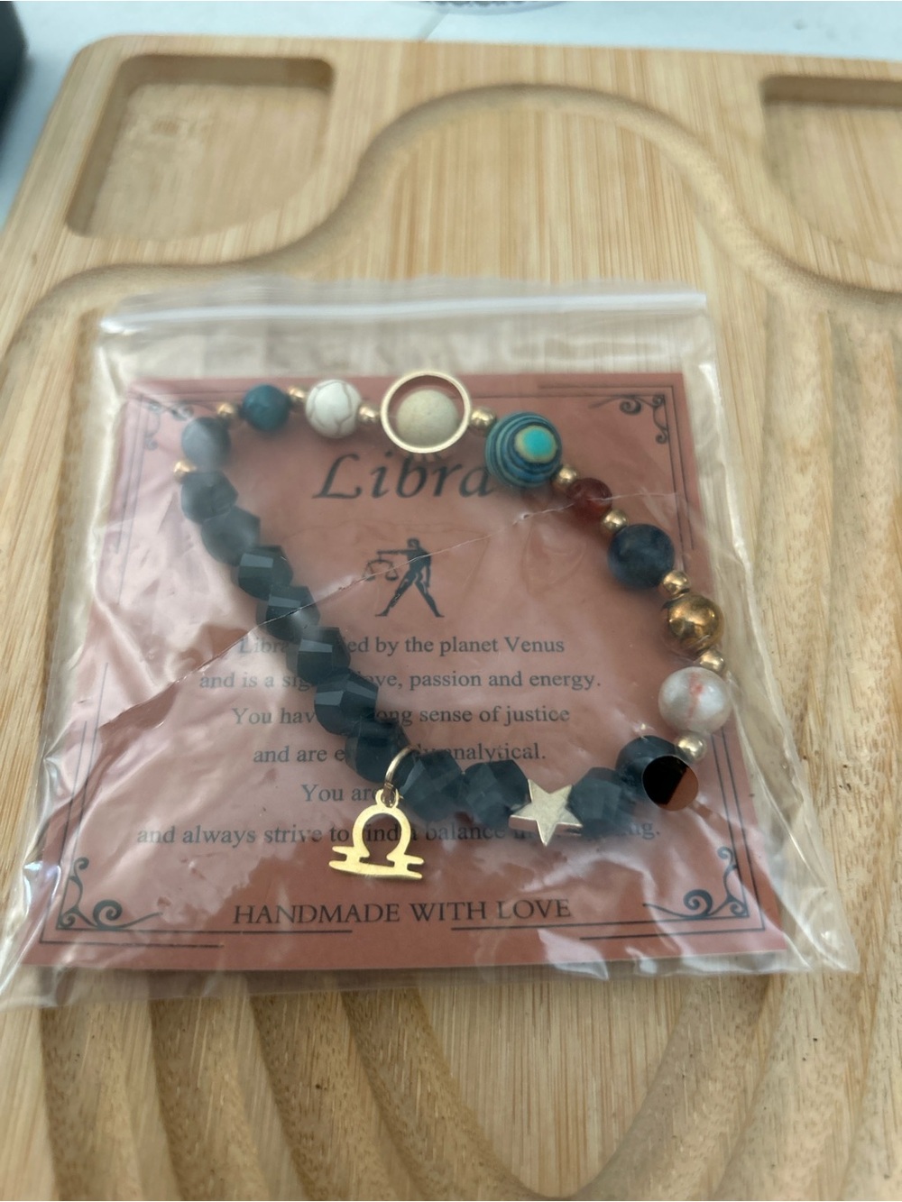 Libra stretch bracelet